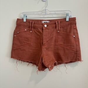 PAIGE Women's Terracotta Jean Shorts